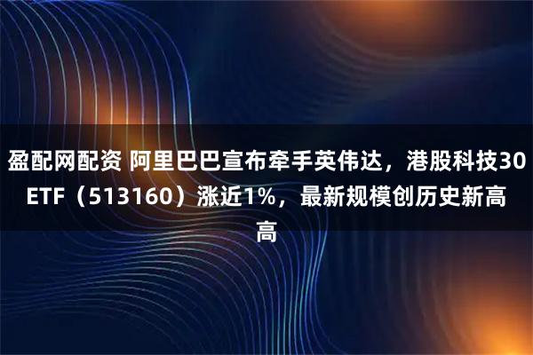 盈配网配资 阿里巴巴宣布牵手英伟达，港股科技30ETF（513160）涨近1%，最新规模创历史新高