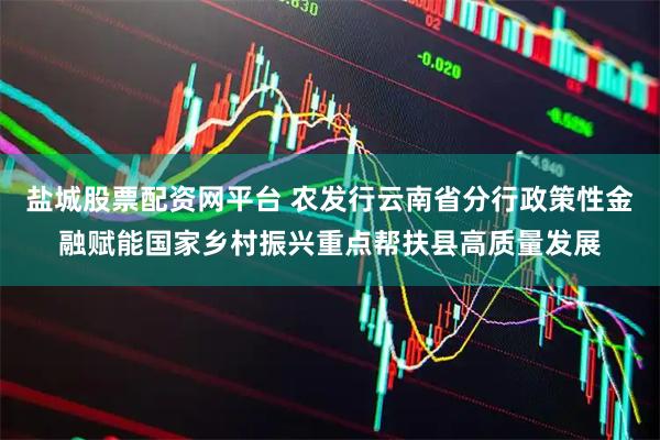 盐城股票配资网平台 农发行云南省分行政策性金融赋能国家乡村振兴重点帮扶县高质量发展